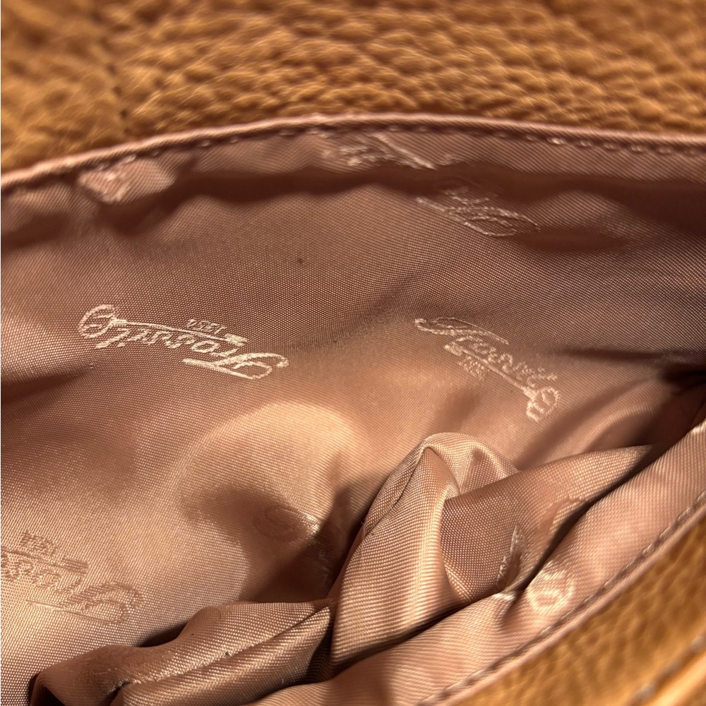 Fossil Tan and Brown Shoulder Bag with Braided Detail - Picture 3 of 4